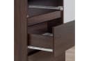 Raumhirsch Nachttisch Dunkelbraun Soft-Close 2 Schubladen Bild 3
