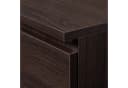 Raumhirsch Nachttisch Dunkelbraun Soft-Close 2 Schubladen Bild 5