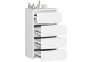 Raumhirsch Furniture Kommode 4 Schubladen 40 cm breit Holz Schrank Bild 3