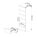 Raumhirsch Furniture Kommode 6 Schubladen Grau Modern Bild 4