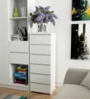Raumhirsch Furniture Kommode mit 6 Schubladen 40 cm breit Holz Schrank, Highboard / Kommode 40 cm, Sideboard Organizer für jeden Raum Bild 5