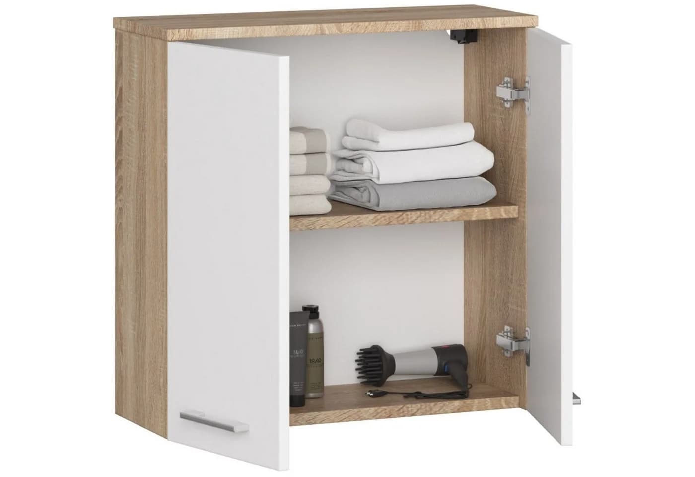 Raumhirsch Furniture Badhängeschrank Hochglanz Weiß - Bild 2