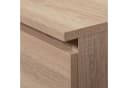 Raumhirsch Furniture Schreibtisch 90 cm Breite - Computertisch - Optimale Arbeitsfläche - Büro, Hochwertiges Laminat, Stauraum, elegante Silbergriffe, Selbstmontage Bild 5