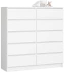 Raumhirsch Furniture Kommode mit 10 Schubladen 120 cm breit Holz Schrank Bild 2