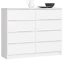 Raumhirsch Furniture Kommode 8 Schubladen 120 cm Holz Schrank Bild 2