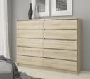 Raumhirsch Furniture Kommode 8 Schubladen 138 cm Bild 1
