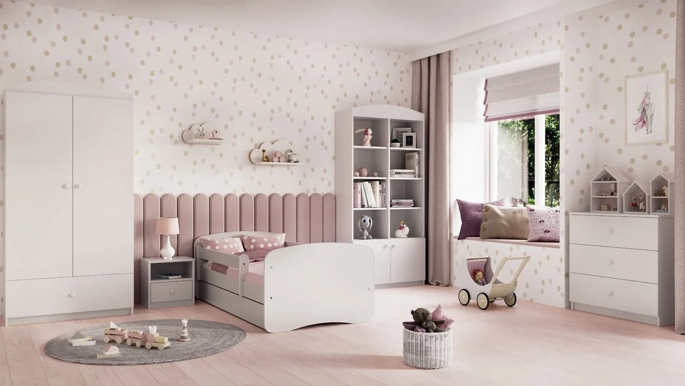 Raumhirsch Furniture Kinderbett Babydream mit Schublade und Rausfallschutz - Bild 4
