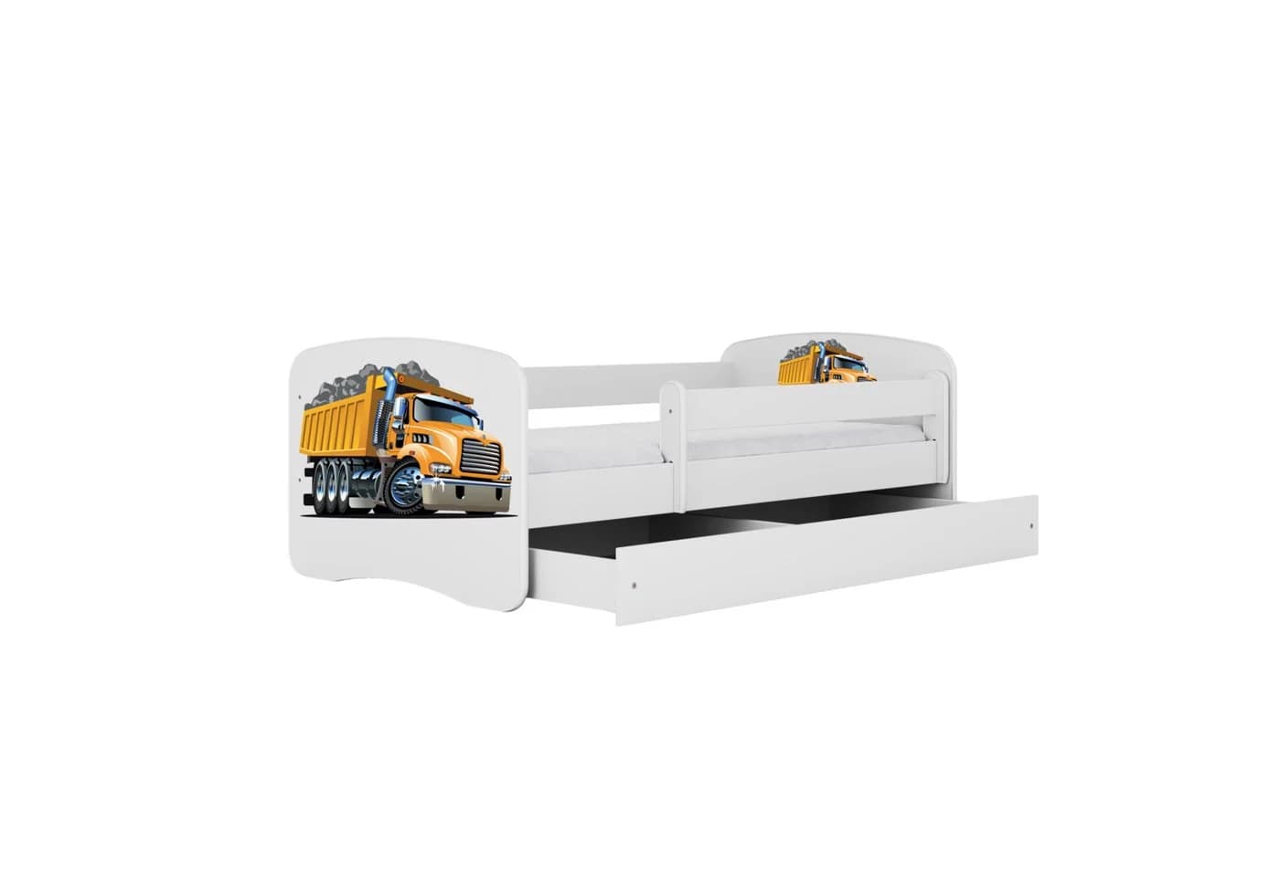 Raumhirsch Furniture Kinderbett mit Matratze & Schublade Weiß - Bild 3
