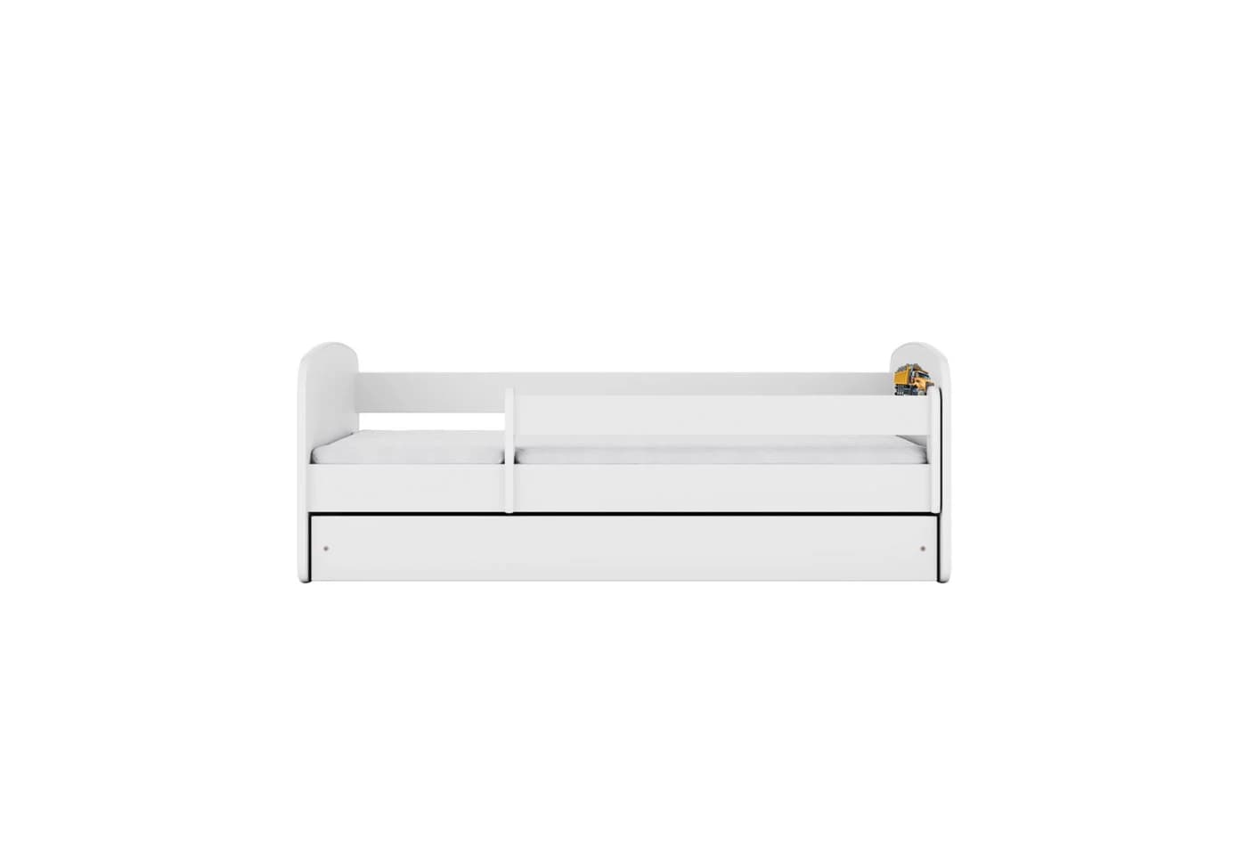Raumhirsch Furniture Kinderbett mit Matratze & Schublade Weiß - Bild 4