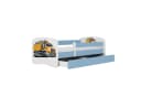 Raumhirsch Furniture Kinderbett Blau mit Matratze & Schublade Bild 3