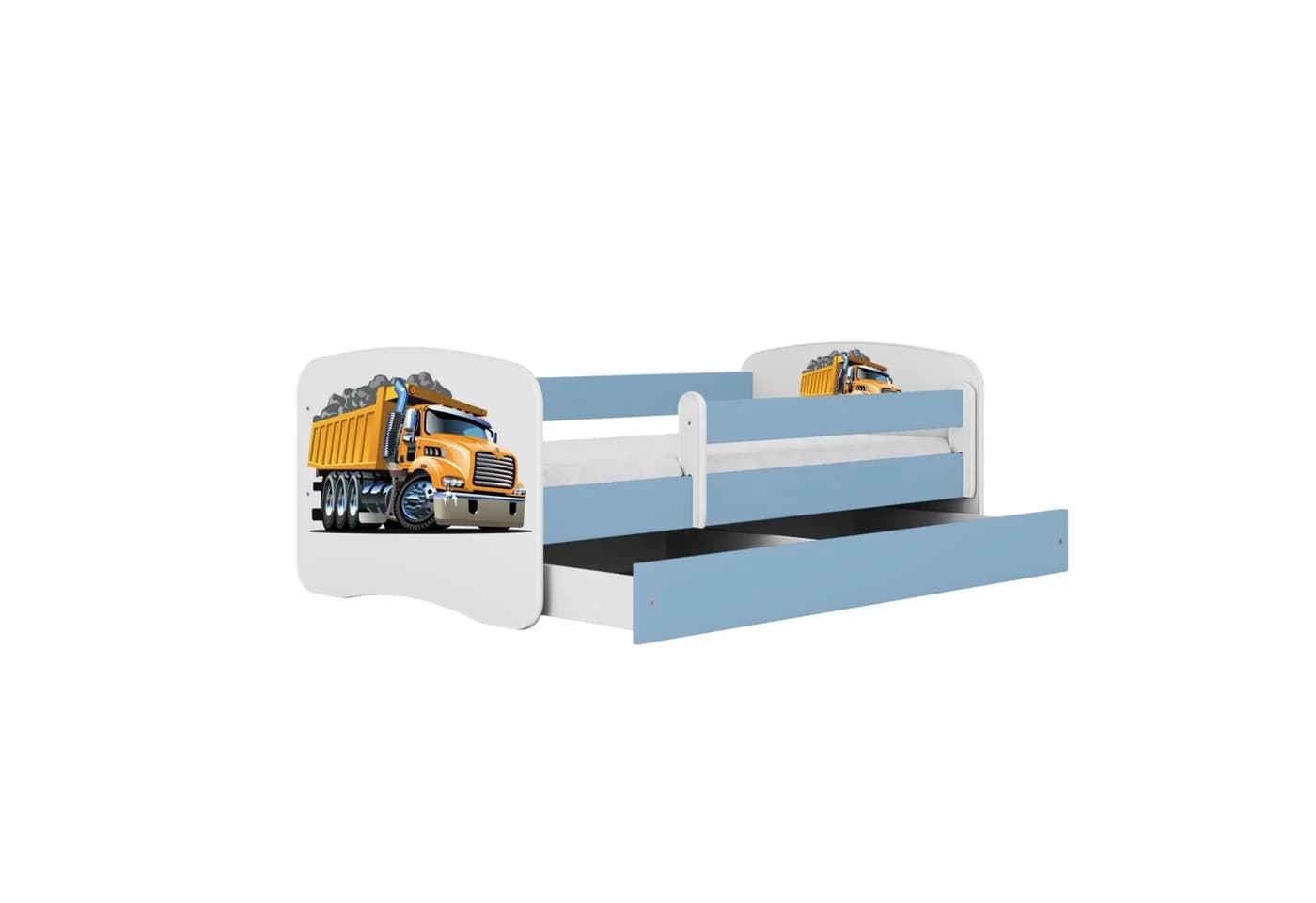 Raumhirsch Furniture Kinderbett Blau mit Matratze & Schublade - Bild 3