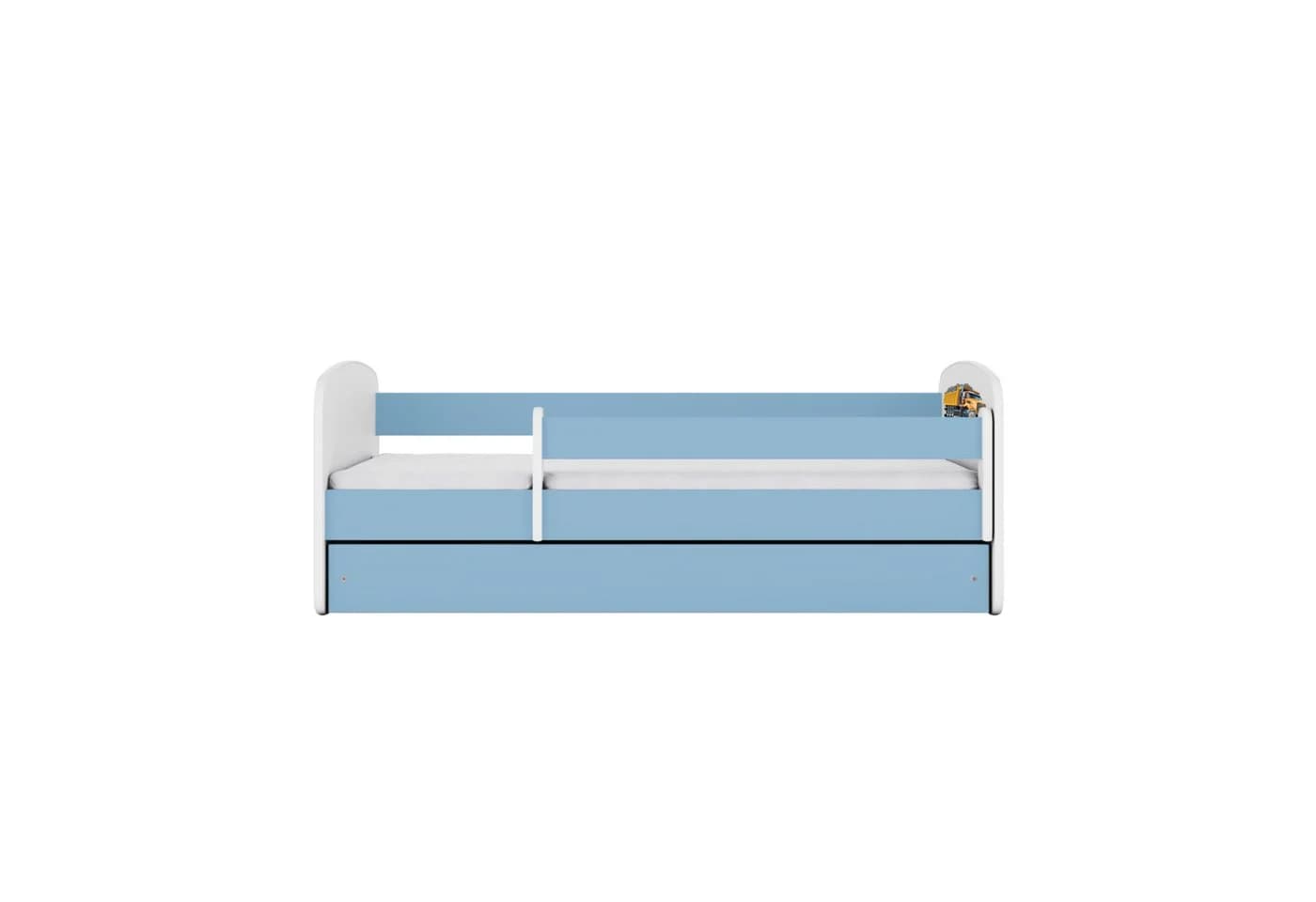 Raumhirsch Furniture Kinderbett Blau mit Matratze & Schublade - Bild 4