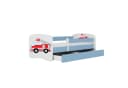 Raumhirsch Kinderbett Blau mit Matratze & Schublade Bild 3
