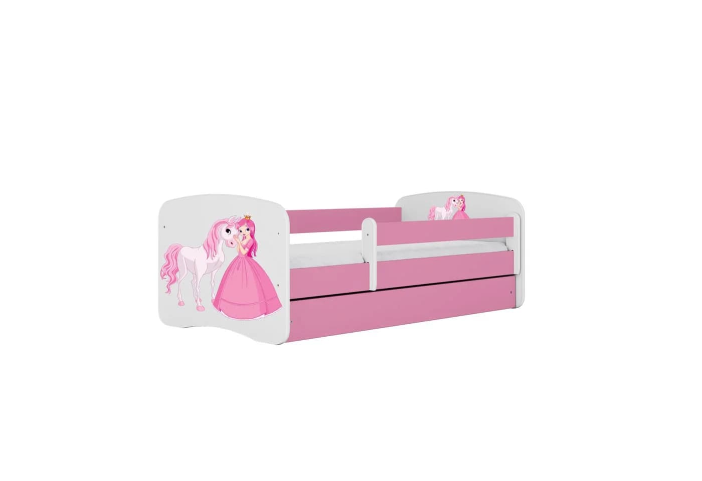 Raumhirsch Furniture Kinderbett 70x140 Rosa Prinzessin Pferd - Bild 2