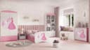 Raumhirsch Furniture Kinderbett 70x140 Rosa Prinzessin Pferd Bild 5