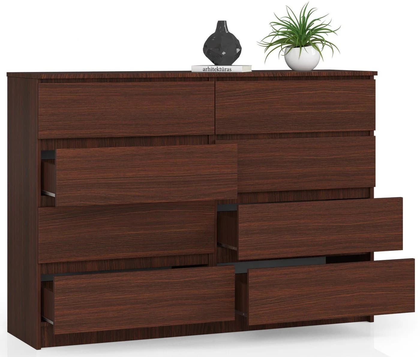 Raumhirsch Furniture Kommode 8 Schubladen 138 cm breit Holz - Bild 3