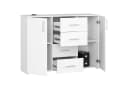 Raumhirsch Furniture Kommode 110 cm Weiß mit Soft-Close Bild 3