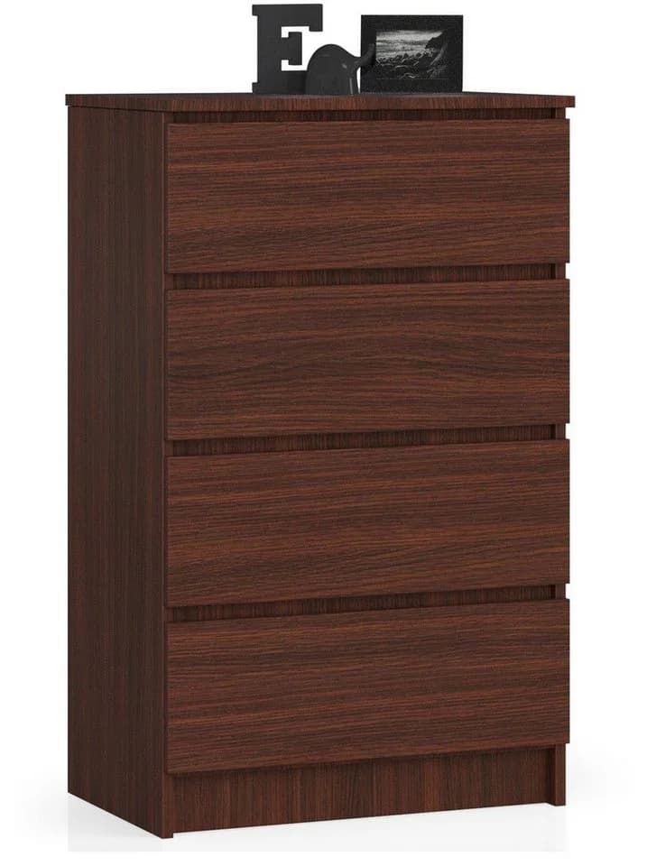 Raumhirsch Furniture Kommode 4 Schubladen 60 cm Holz Schrank