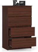 Raumhirsch Furniture Kommode 4 Schubladen 60 cm Holz Schrank Bild 2