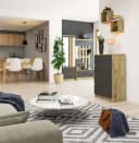 Raumhirsch Furniture Kommode 4 Schubladen 60 cm Holz Schrank Bild 5