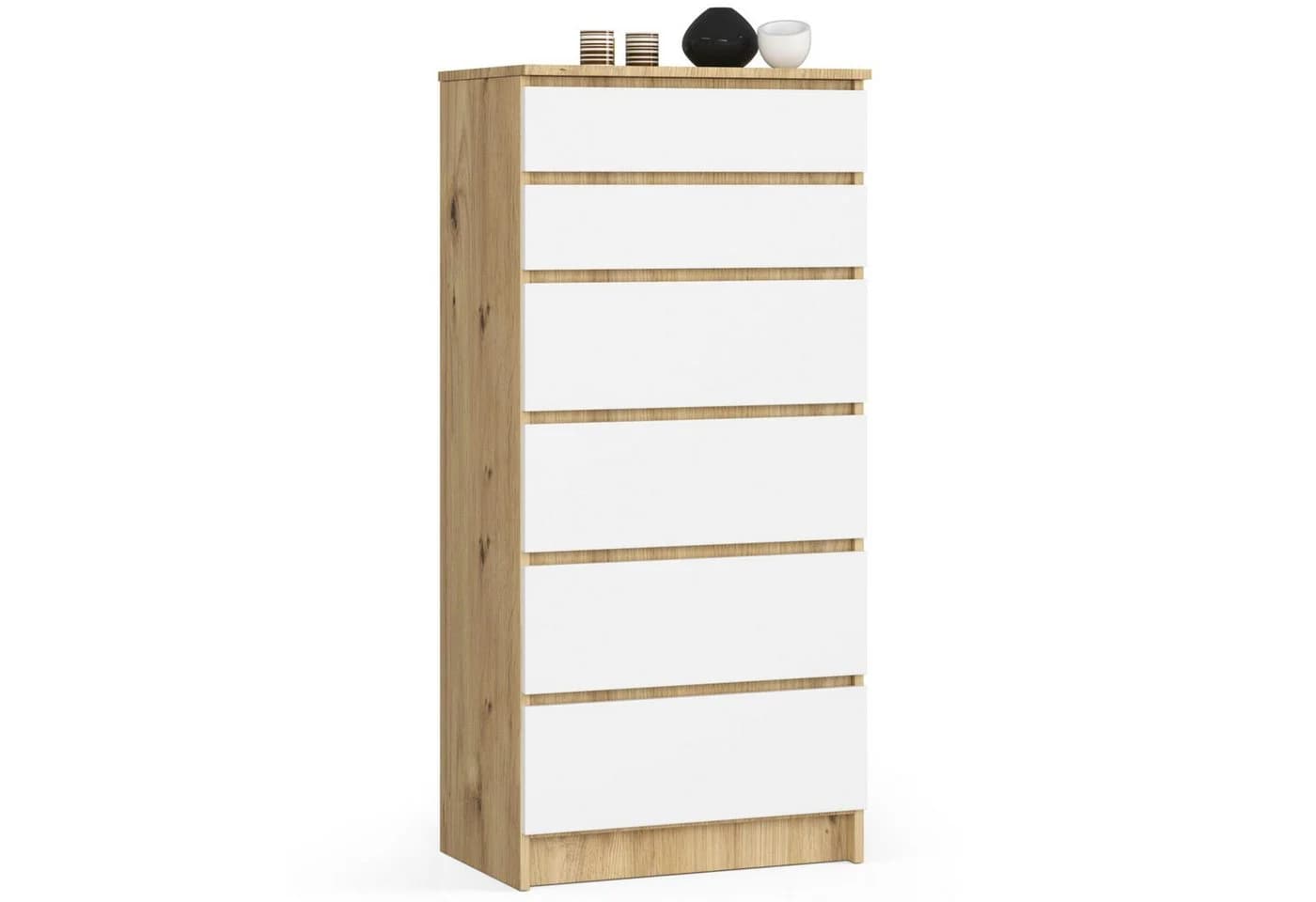 Raumhirsch Furniture Kommode 60 cm breit Holz Schrank, Highboard / Kommode 60 cm, Sideboard Organizer für jeden Raum - Bild 2