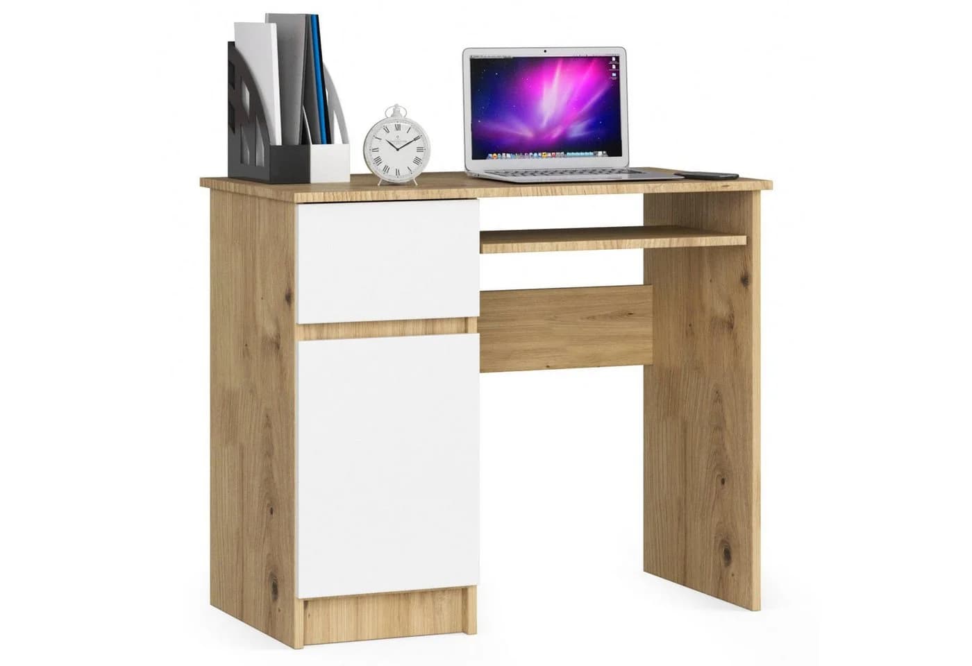Raumhirsch Furniture Schreibtisch Piksel 90 cm Weiß