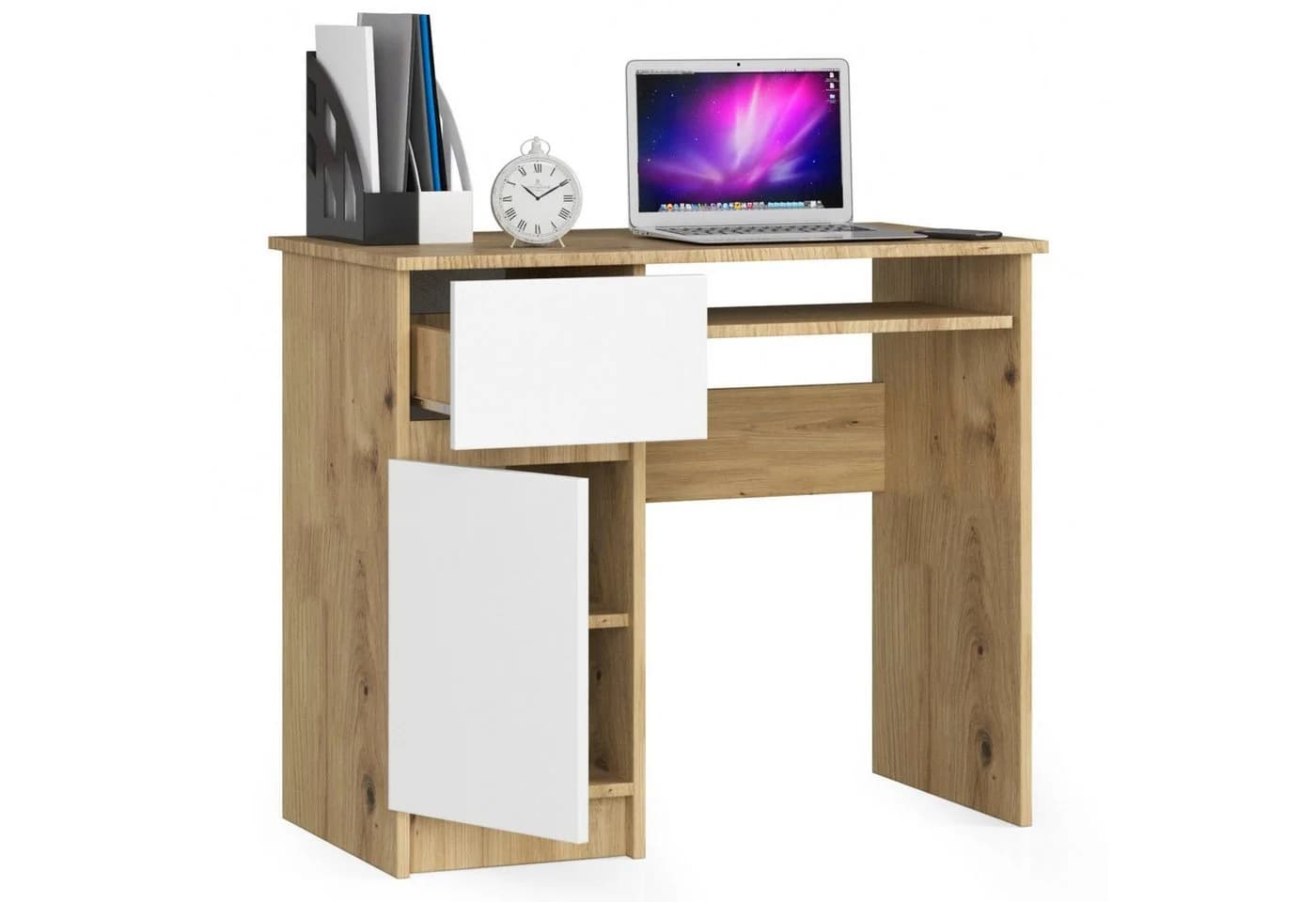 Raumhirsch Furniture Schreibtisch Piksel 90 cm Weiß - Bild 2
