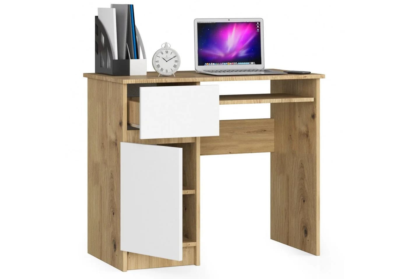 Raumhirsch Furniture Schreibtisch Piksel 90 cm Weiß - Bild 3