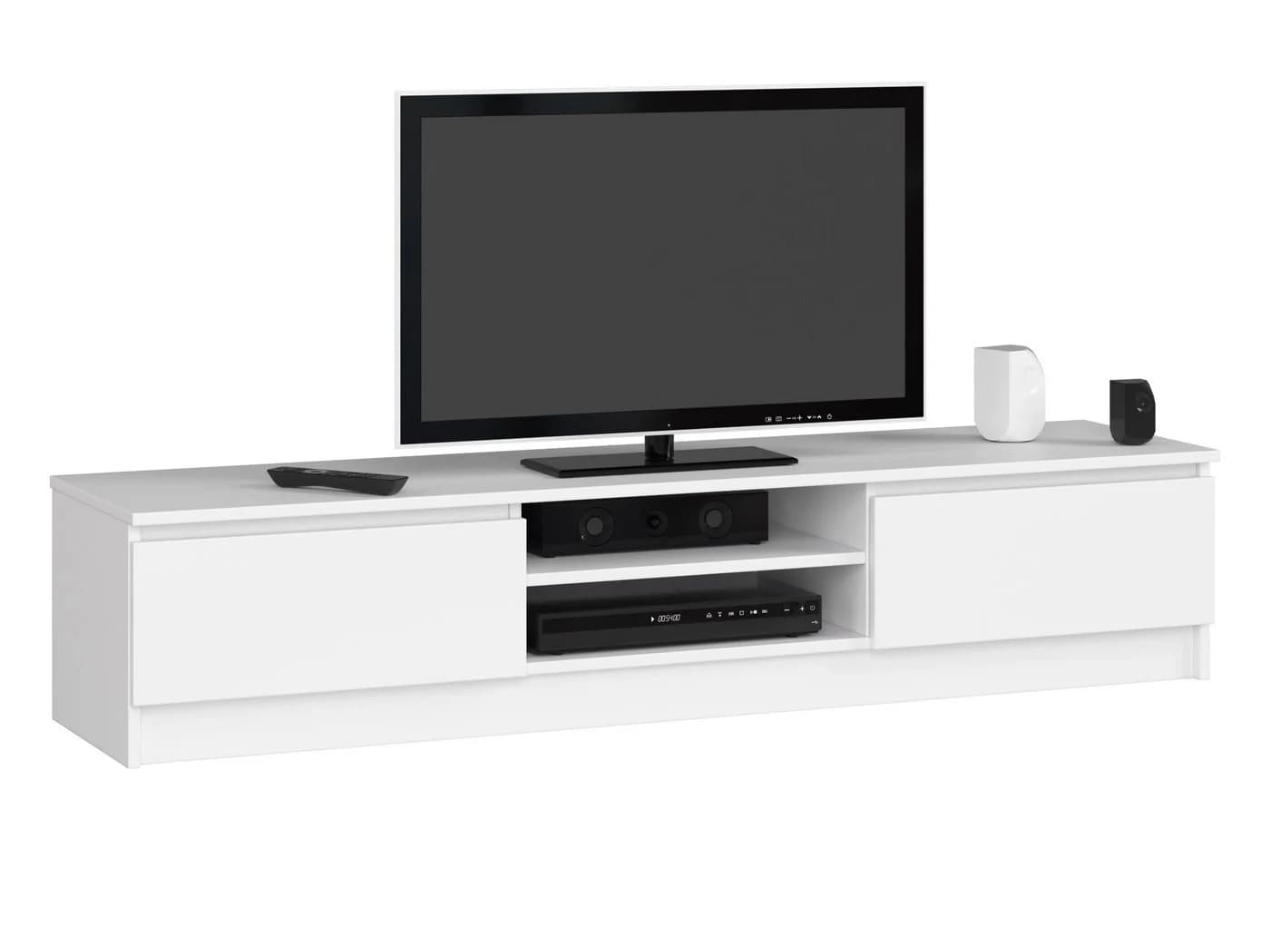Raumhirsch Furniture Lowboard TV-Schrank Weiß Modern