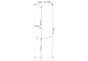 Raumhirsch Furniture Mehrzweckschrank Hochschrank Küche Weiß Soft-Close Bild 3