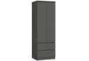 Raumhirsch Kleiderschrank STAR S60 Grau Modern Bild 1