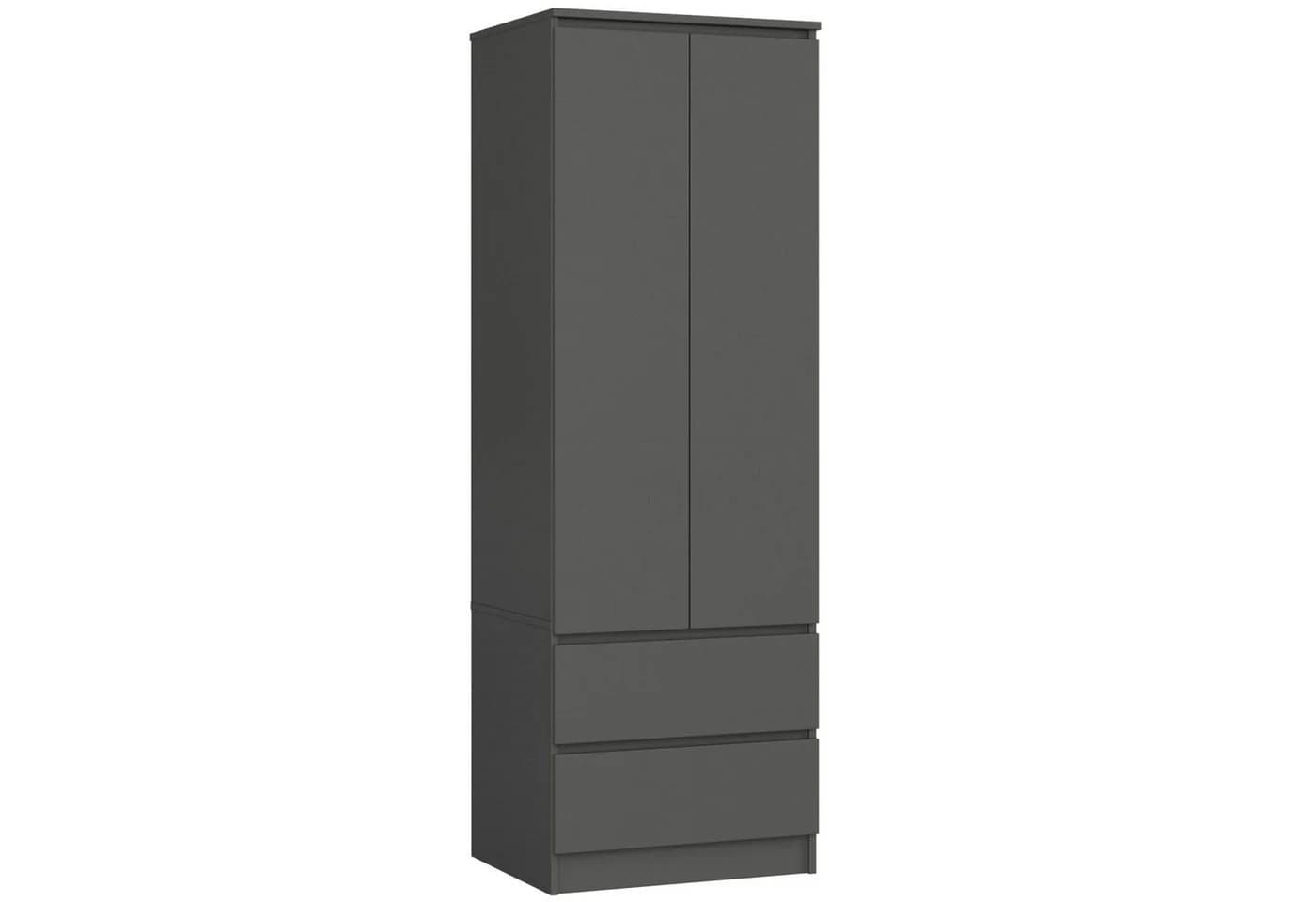 Raumhirsch Kleiderschrank STAR S60 Grau Modern - Bild 1