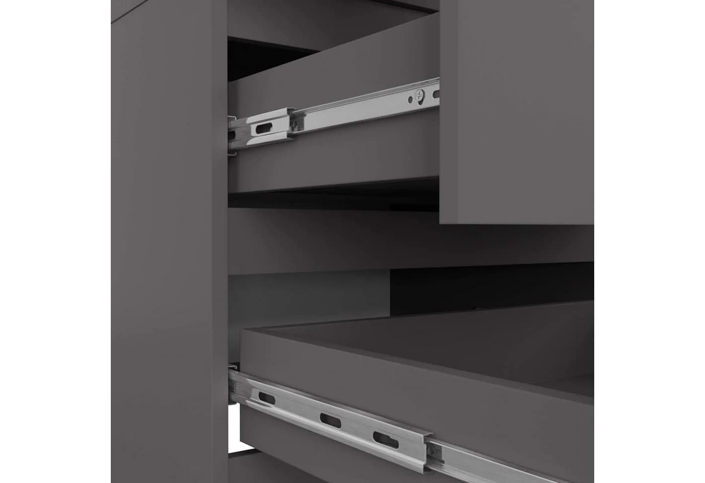 Raumhirsch Kleiderschrank STAR S60 Grau Modern - Bild 5