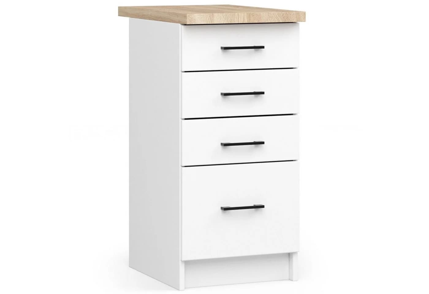 Raumhirsch Furniture Unterschrank Küchenunterschrank - Praktischer Stauraum - 4 Schubladen
