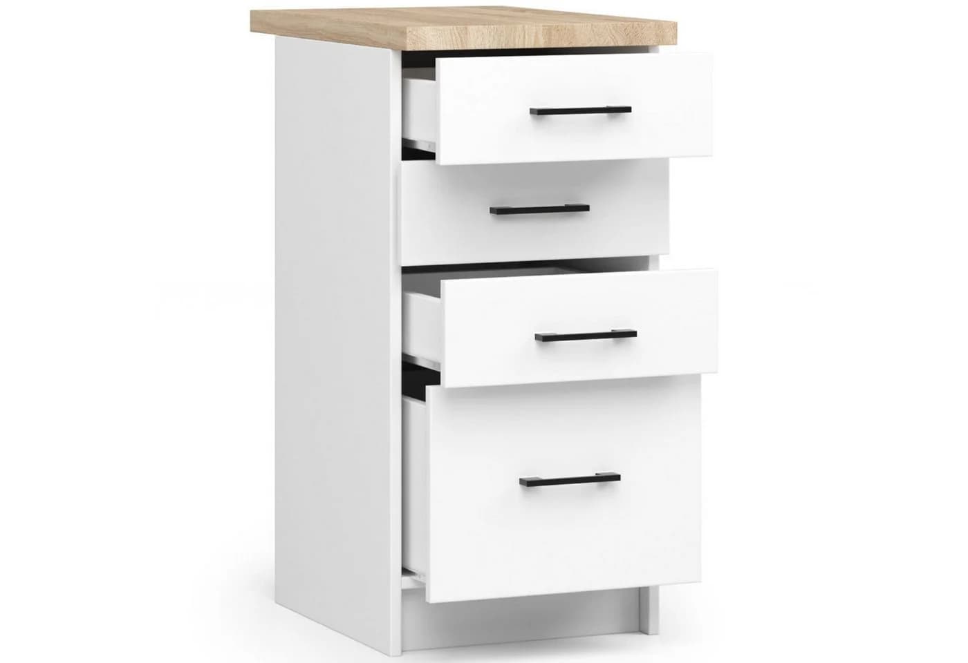 Raumhirsch Furniture Unterschrank Küchenunterschrank - Praktischer Stauraum - 4 Schubladen - Bild 2
