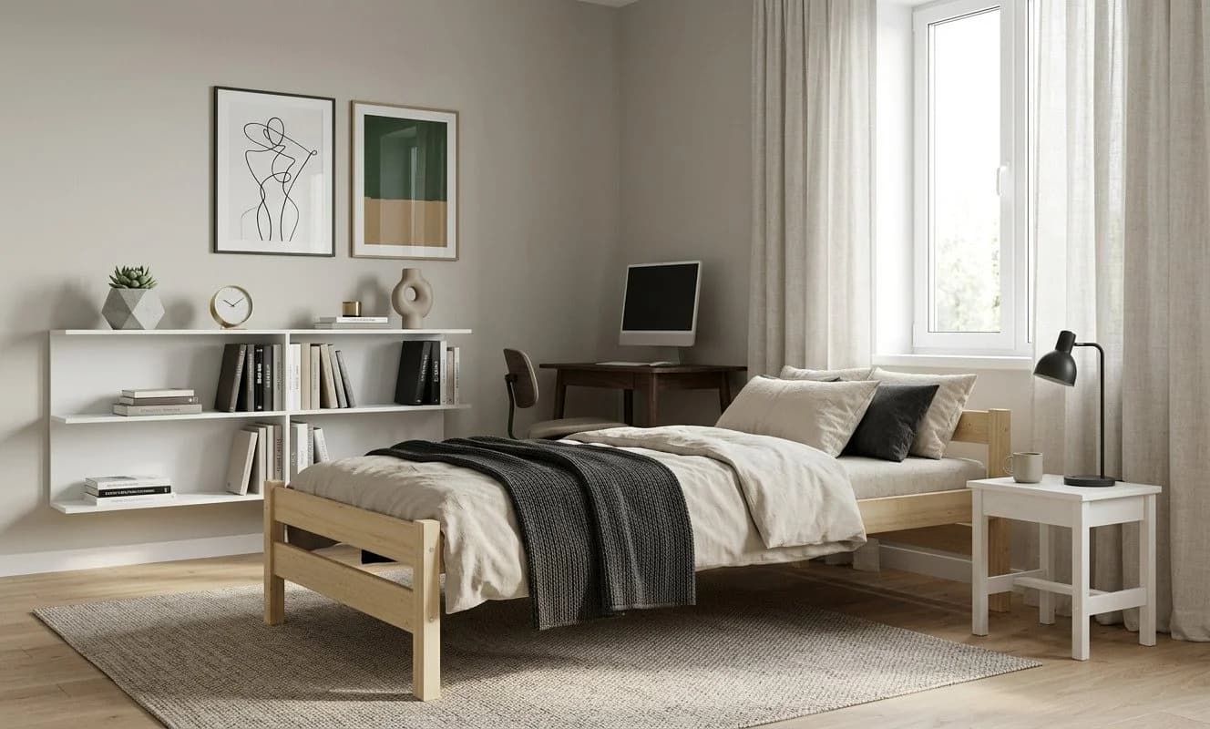 Raumhirsch Furniture Kinderbett Massivholz Kiefernholz Natur - Bild 4