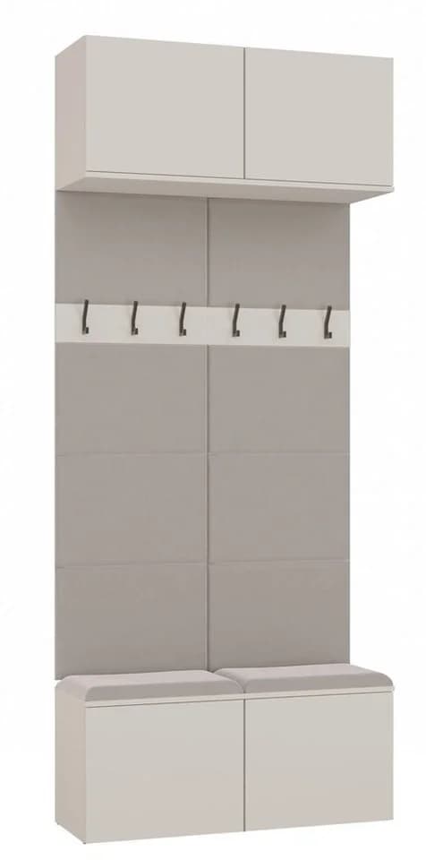 Raumhirsch Furniture Garderobe HAGA II 2W mit Sitzbank
