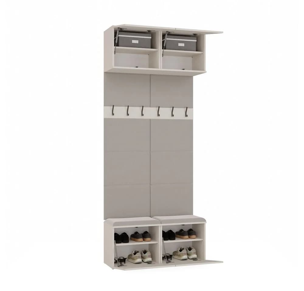 Raumhirsch Furniture Garderobe HAGA II 2W mit Sitzbank - Bild 4