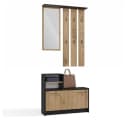 Raumhirsch Furniture Garderoben-Set HAGA II 2W mit Sitzbank & Stauraum Bild 5