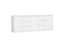 Raumhirsch Furniture Kommode Sideboard 200 cm Weiß Modern Bild 2
