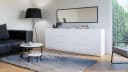 Raumhirsch Furniture Kommode Sideboard 200 cm Weiß Modern Bild 4