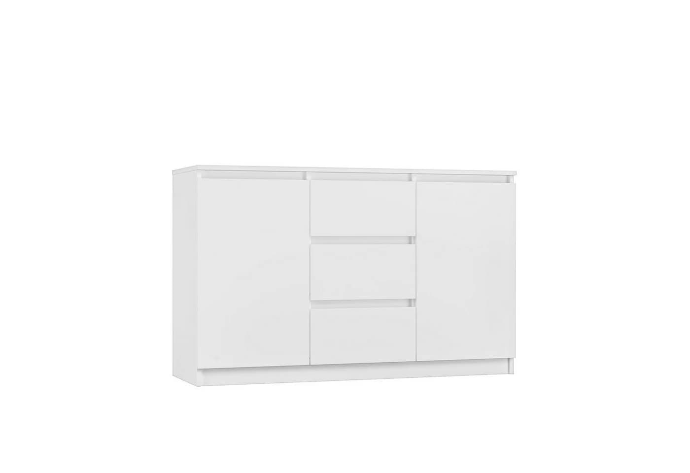 Raumhirsch Furniture Kommode Sideboard 200 cm Weiß Modern - Bild 5