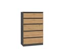 Raumhirsch Furniture Kommode Sideboard 70 cm Anthrazit Modern Bild 1