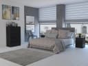 Raumhirsch Furniture Kommode Sideboard Schwarz 5 Schubladen Modern Bild 3