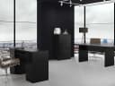 Raumhirsch Furniture Kommode Sideboard Schwarz 5 Schubladen Modern Bild 4