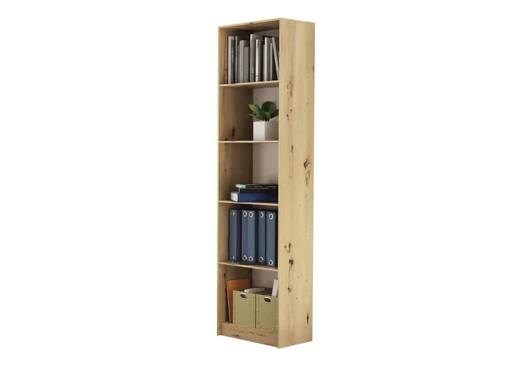 Raumhirsch Furniture Standregal Onyx 5 Fächer Weiß Modern