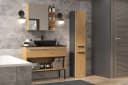 Raumhirsch Furniture Badschrank Hochschrank Anthrazit Modern Bild 4