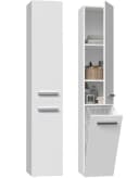 Raumhirsch Furniture Badkommode Hochschrank Weiß Bild 1
