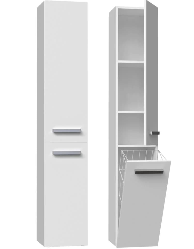 Raumhirsch Furniture Badkommode Hochschrank Weiß - Bild 2