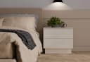 Raumhirsch Furniture Nachttisch mit 2 Schubladen und Tip-On-System Bild 1